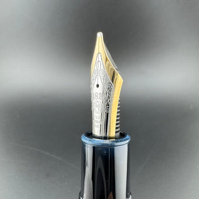 Montblanc Meisterstück No. 149 Fountain Pen 14K Gold Stub Nib Serviced