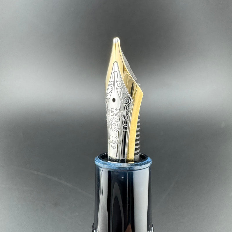 Montblanc Meisterstück No. 149 Fountain Pen 14K Gold Stub Nib Serviced