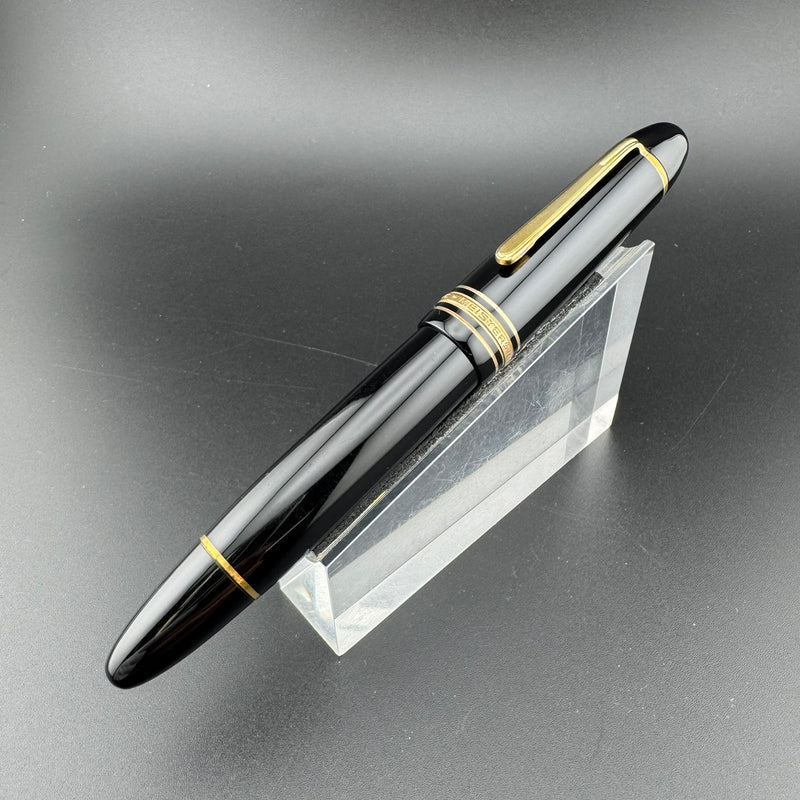 Montblanc Meisterstück No. 149 Fountain Pen 14K Gold Stub Nib Serviced
