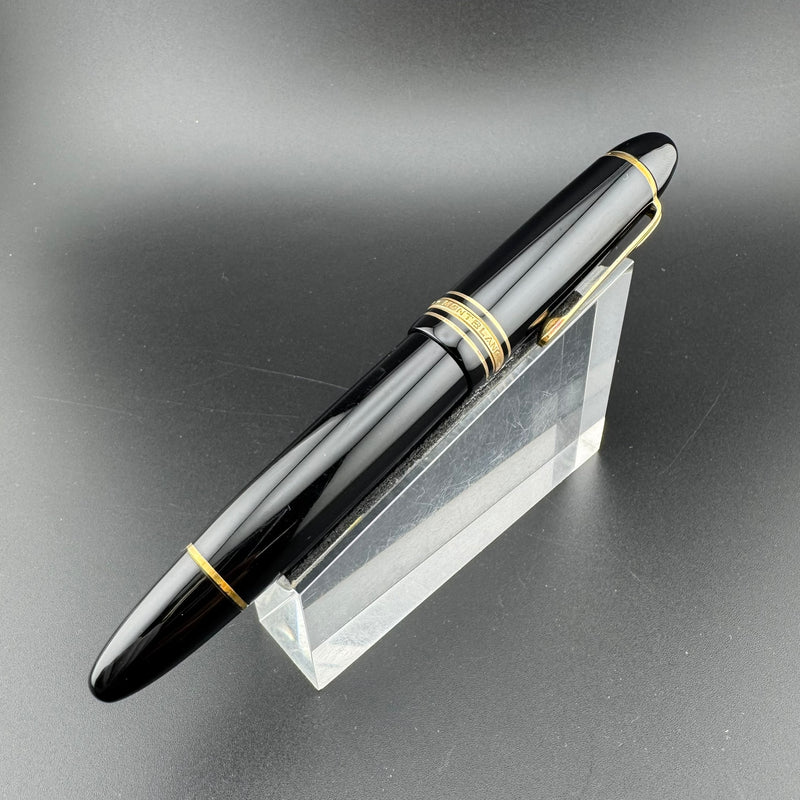 Montblanc Meisterstück No. 149 Fountain Pen 14K Gold Stub Nib Serviced