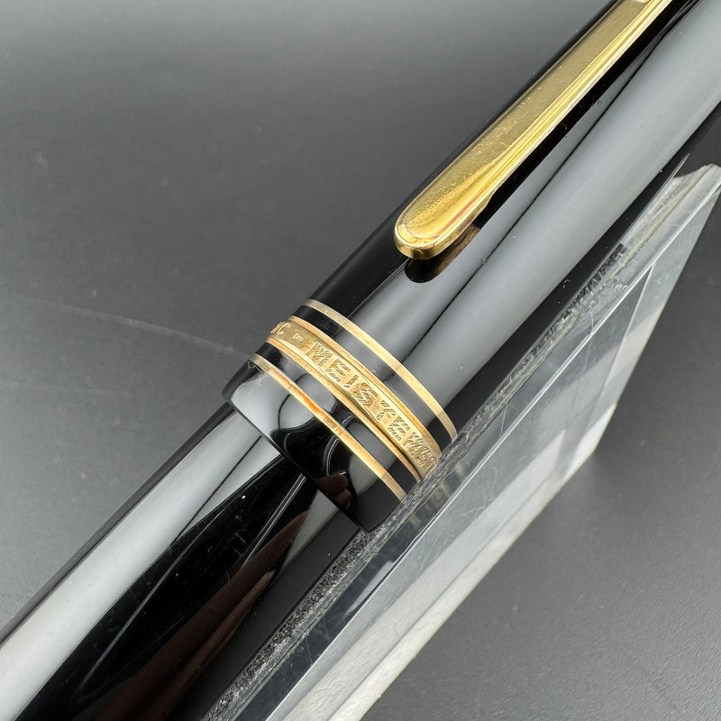 Montblanc Meisterstück No. 149 Fountain Pen 14K Gold Stub Nib Serviced