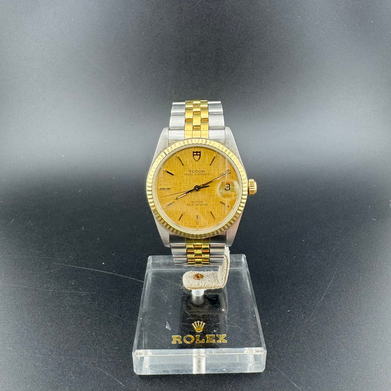 Tudor Prince Oysterdate Ref. 74033 Two-Tone Automatic Watch w/Box & Papers