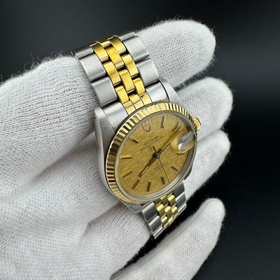 Tudor Prince Oysterdate Ref. 74033 Two-Tone Automatic Watch w/Box & Papers