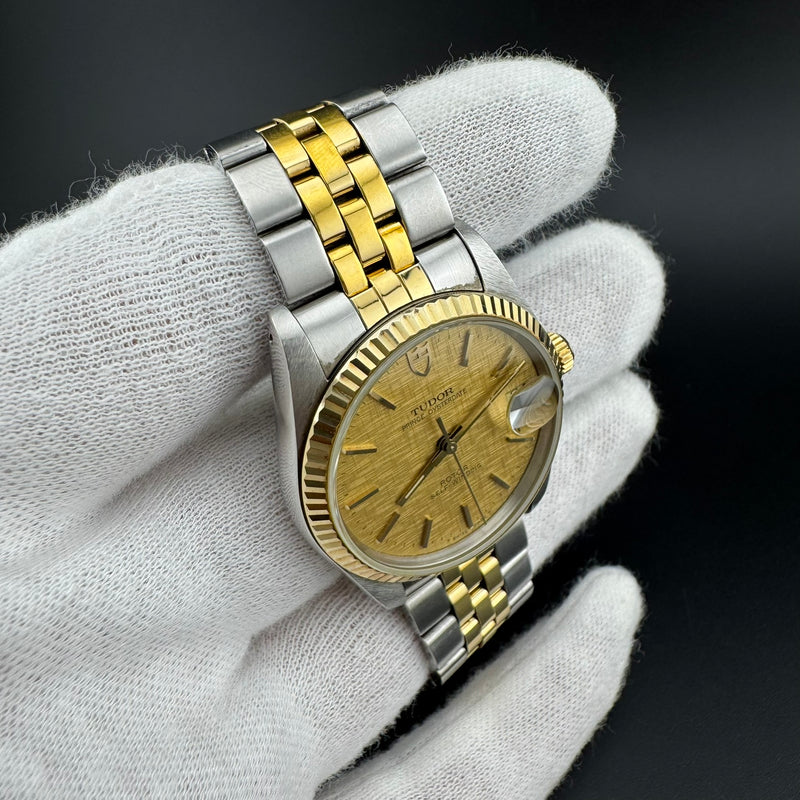 Tudor Prince Oysterdate Ref. 74033 Two-Tone Automatic Watch w/Box & Papers
