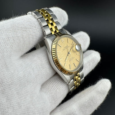 Tudor Prince Oysterdate Ref. 74033 Two-Tone Automatic Watch w/Box & Papers