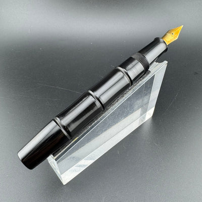 Ban-Ei 60th Anniversary L.E. Bamboo Fountain Pen 14K Gold G.K. Nib w/Box & Papers
