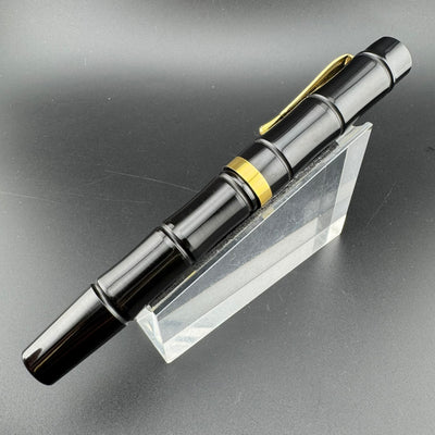 Ban-Ei 60th Anniversary L.E. Bamboo Fountain Pen 14K Gold G.K. Nib w/Box & Papers