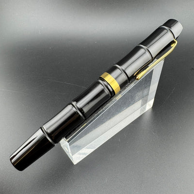 Ban-Ei 60th Anniversary L.E. Bamboo Fountain Pen 14K Gold G.K. Nib w/Box & Papers