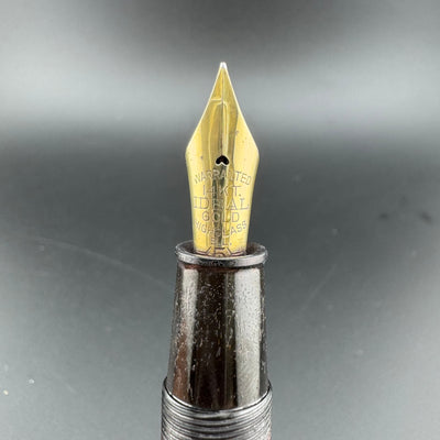 Warranted Ideal Urushi Eyedropper Fountain Pen 14K Gold G.K. Ideal Nib Serviced