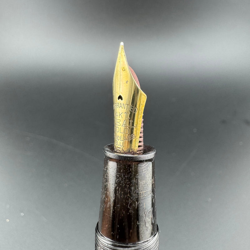 Warranted Ideal Urushi Eyedropper Fountain Pen 14K Gold G.K. Ideal Nib Serviced