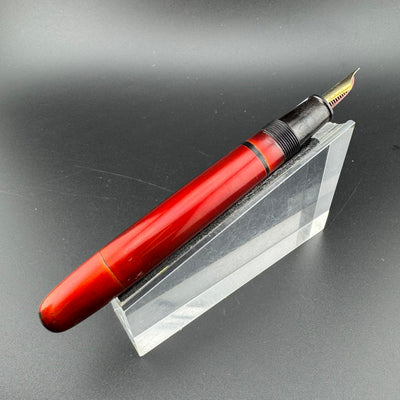Warranted Ideal Urushi Eyedropper Fountain Pen 14K Gold G.K. Ideal Nib Serviced