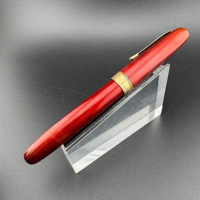 Warranted Ideal Urushi Eyedropper Fountain Pen 14K Gold G.K. Ideal Nib Serviced