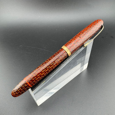 Merit Urushi Kamakura-Bori Eyedropper Fountain Pen 14K Gold EF Nib