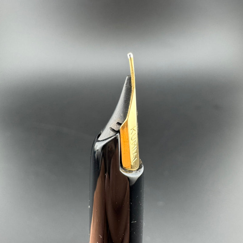 Kumiai Urushi Lacquer Pocket Fountain Pen 21K Gold Extra-Fine Nib