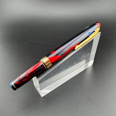 Kumiai Urushi Lacquer Pocket Fountain Pen 21K Gold Extra-Fine Nib