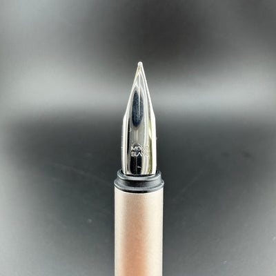 Montblanc SlimLine Brushed Fountain Pen Stainless Steel Extra-Fine Nib w/Box