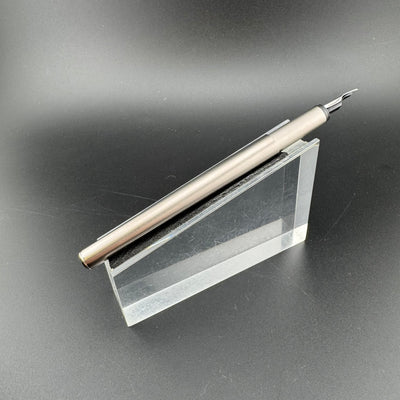 Montblanc SlimLine Brushed Fountain Pen Stainless Steel Extra-Fine Nib w/Box