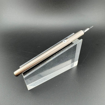 Montblanc SlimLine Brushed Fountain Pen Stainless Steel Extra-Fine Nib w/Box