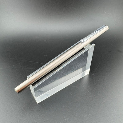 Montblanc SlimLine Brushed Fountain Pen Stainless Steel Extra-Fine Nib w/Box