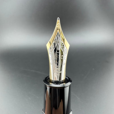 Montblanc Meisterstück No. 149 Fountain Pen 14C Gold Fine Nib Serviced
