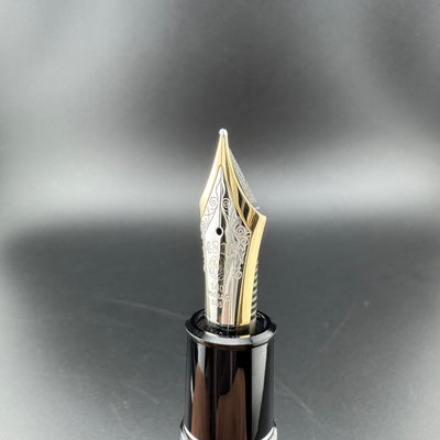 Montblanc Meisterstück No. 149 Fountain Pen 14C Gold Fine Nib Serviced