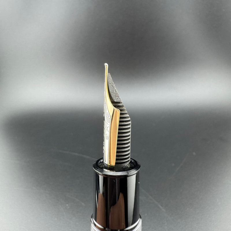 Montblanc Meisterstück No. 149 Fountain Pen 14C Gold Fine Nib Serviced