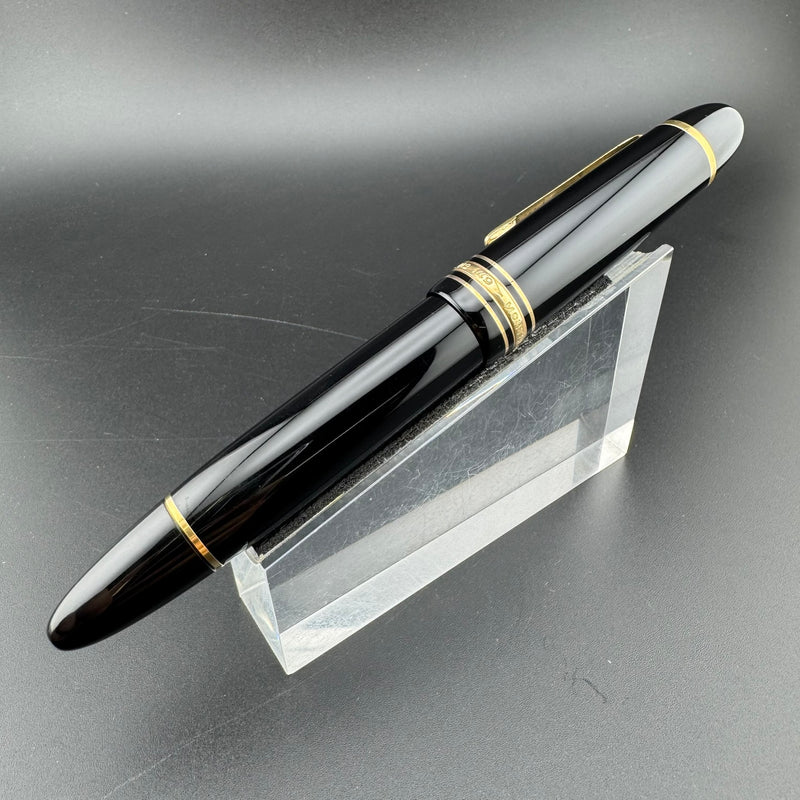 Montblanc Meisterstück No. 149 Fountain Pen 14C Gold Fine Nib Serviced