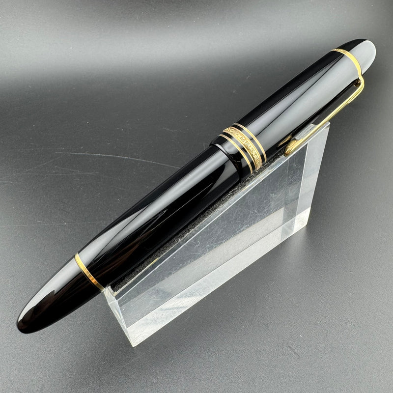 Montblanc Meisterstück No. 149 Fountain Pen 14C Gold Fine Nib Serviced