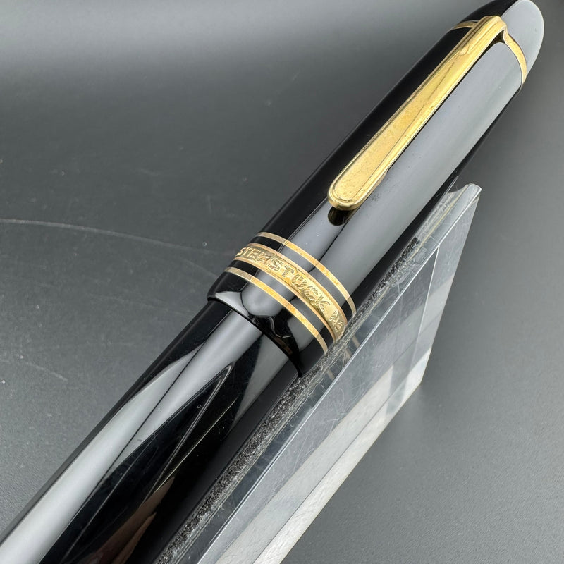 Montblanc Meisterstück No. 149 Fountain Pen 14C Gold Fine Nib Serviced