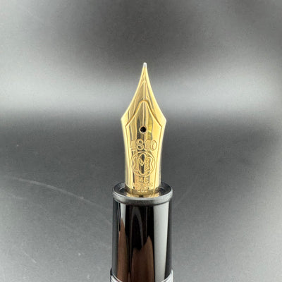 Montblanc Meisterstück No. 146 Fountain Pen 14C Gold Extra-Fine Nib Serviced