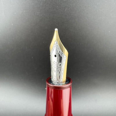 Montblanc Meisterstück No. 146 Burgundy Fountain Pen 14K Gold Medium Nib