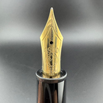 Montblanc Meisterstück No. 146 Fountain Pen 14K Gold Fine Nib Serviced