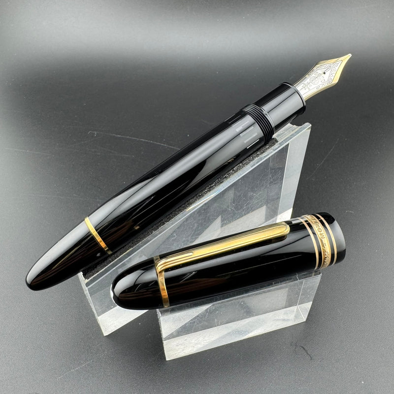 Montblanc Meisterstück No. 149 Fountain Pen 14C Gold Broad Nib Serviced