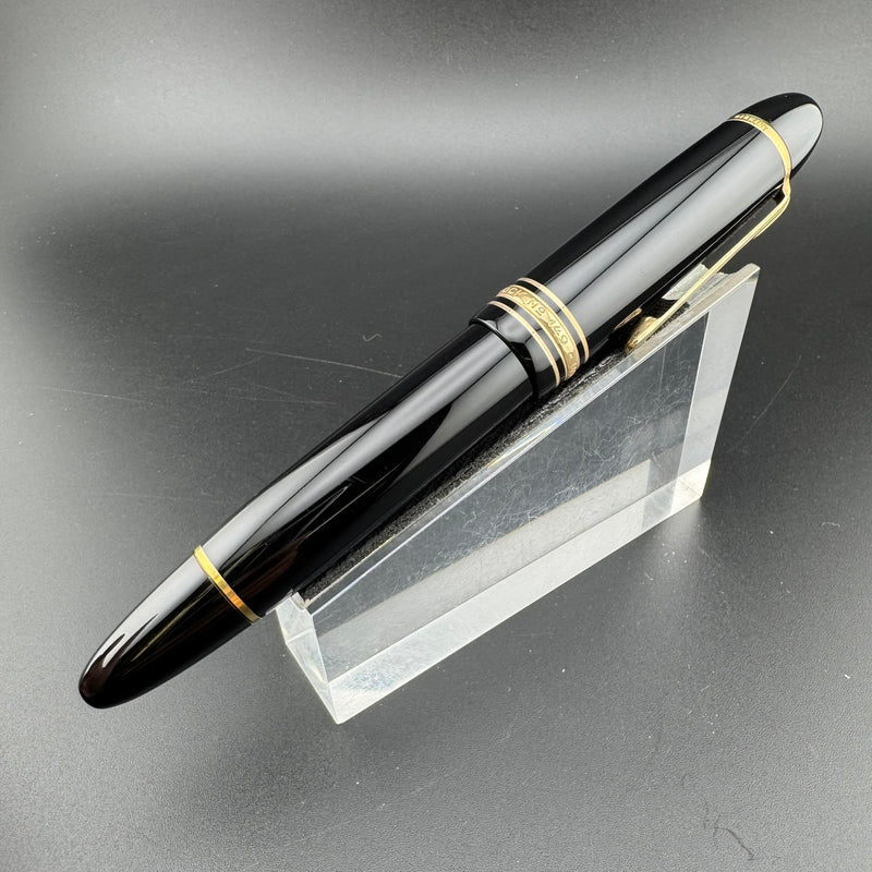 Montblanc Meisterstück No. 149 Fountain Pen 14C Gold Broad Nib Serviced