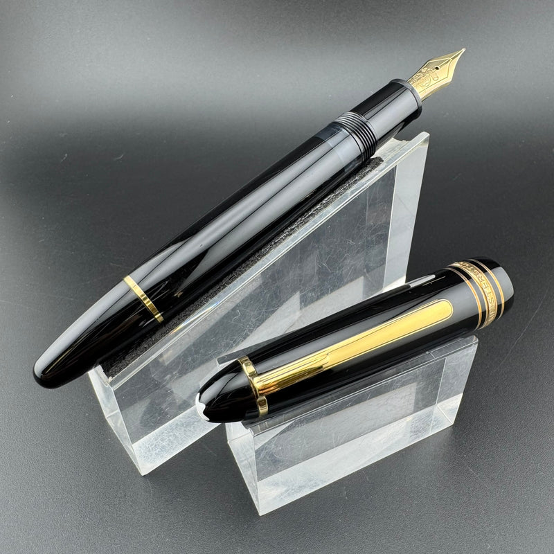 Montblanc Meisterstück No. 146 Fountain Pen 14K Gold Fine Nib Serviced