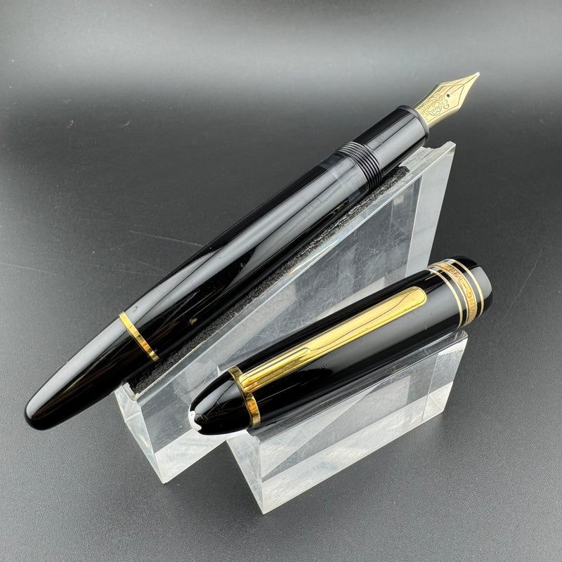 Montblanc Meisterstück No. 146 Fountain Pen 14K Gold Fine Nib Serviced