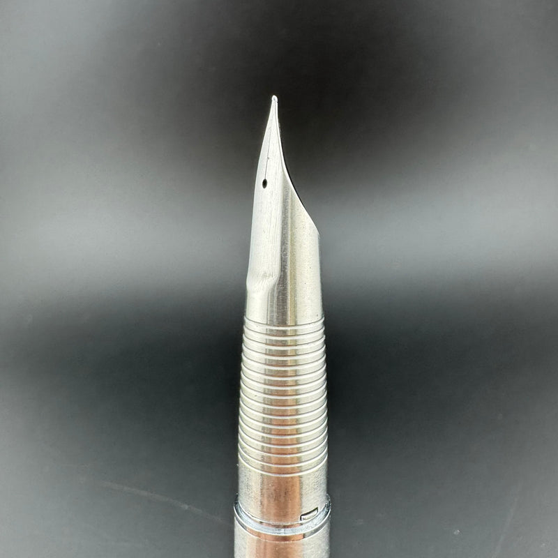 Pilot Murex MR Stainless Steel Fountain Pen Steel Fine Integrated Nib Oct 1977