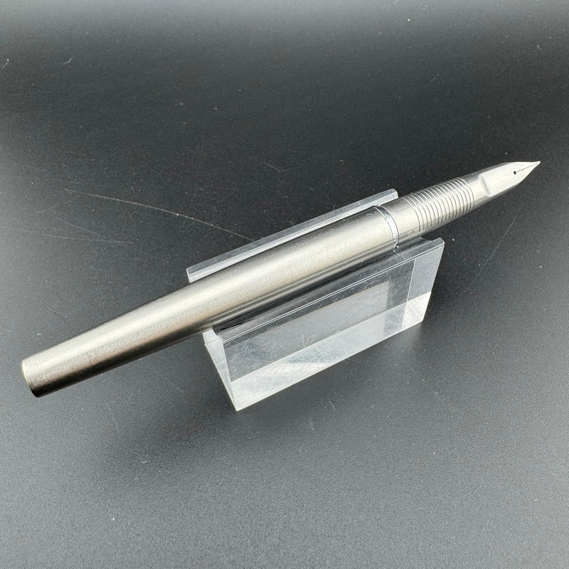 Pilot Murex MR Stainless Steel Fountain Pen Steel Fine Integrated Nib Oct 1977