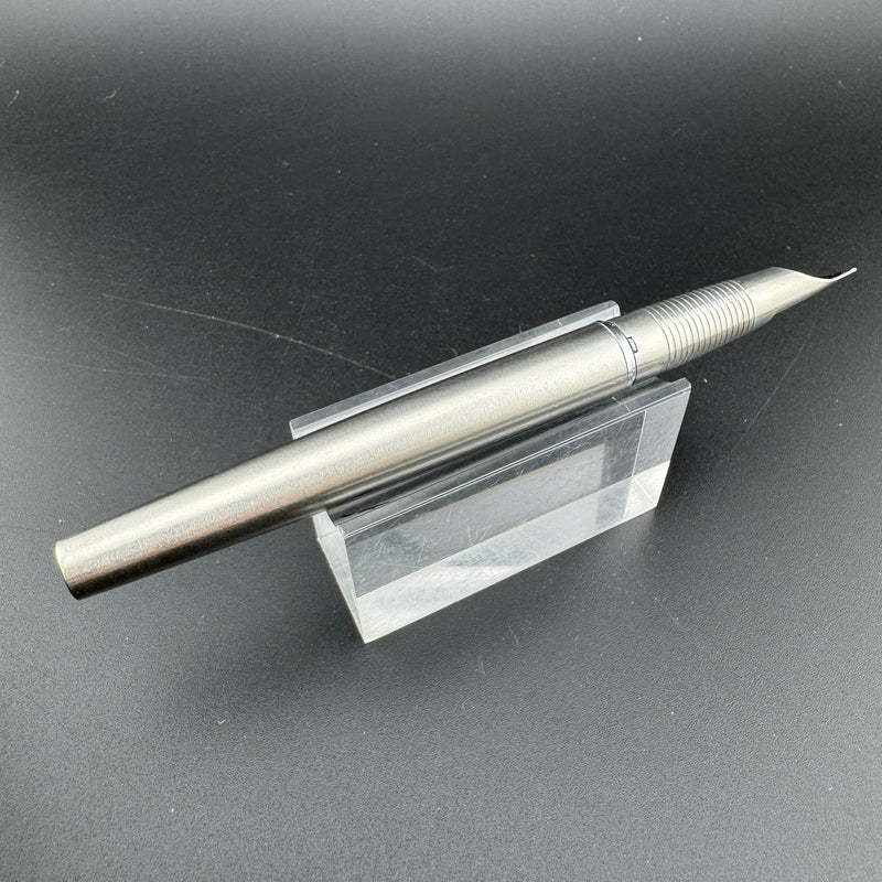 Pilot Murex MR Stainless Steel Fountain Pen Steel Fine Integrated Nib Oct 1977