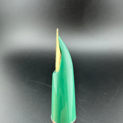Pilot Super 200V Green Resin Fountain Pen 14K Gold Extra Fine Nib