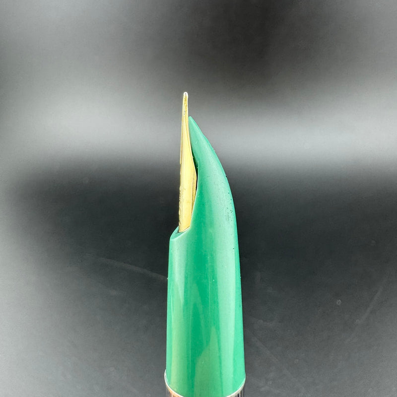 Pilot Super 200V Green Resin Fountain Pen 14K Gold Extra Fine Nib