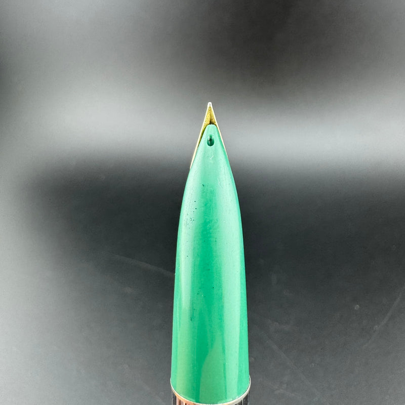 Pilot Super 200V Green Resin Fountain Pen 14K Gold Extra Fine Nib