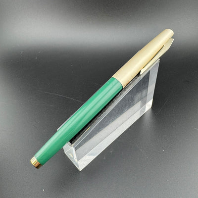Pilot Super 200V Green Resin Fountain Pen 14K Gold Extra Fine Nib