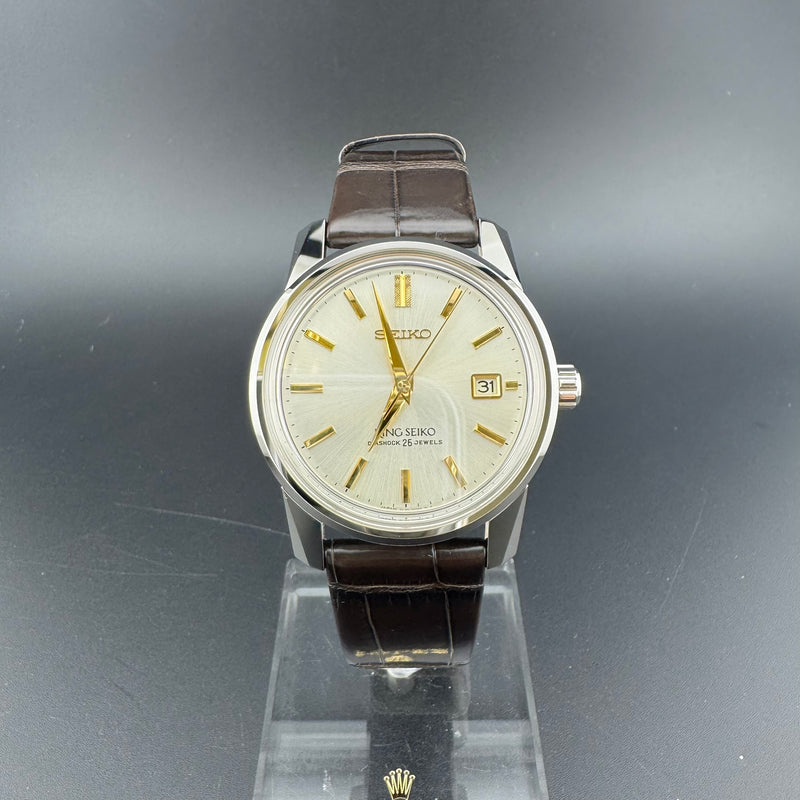 King Seiko SJE087/6L35-00F0 140th Anniversary L.E. Reissue Watch w/Box