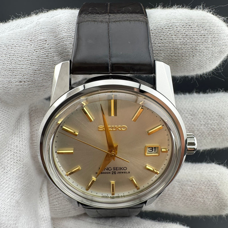 King Seiko SJE087/6L35-00F0 140th Anniversary L.E. Reissue Watch w/Box
