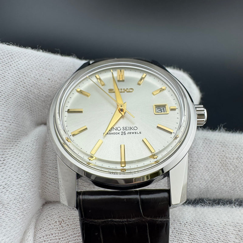 King Seiko SJE087/6L35-00F0 140th Anniversary L.E. Reissue Watch w/Box
