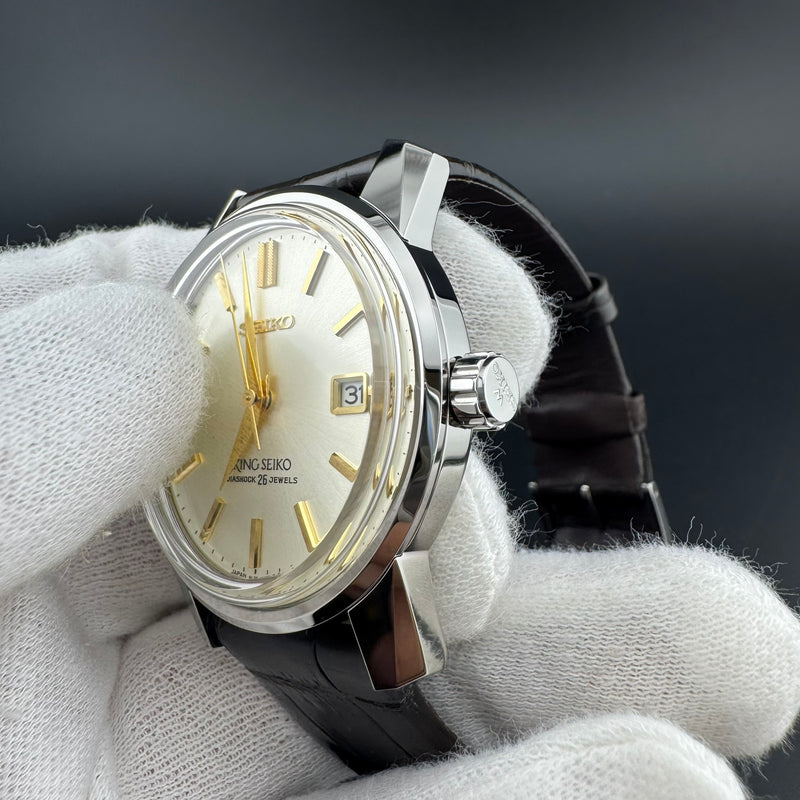 King Seiko SJE087/6L35-00F0 140th Anniversary L.E. Reissue Watch w/Box