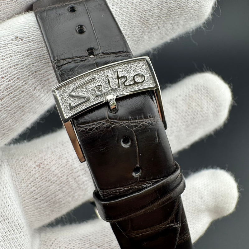 King Seiko SJE087/6L35-00F0 140th Anniversary L.E. Reissue Watch w/Box