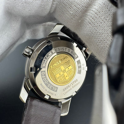 King Seiko SJE087/6L35-00F0 140th Anniversary L.E. Reissue Watch w/Box