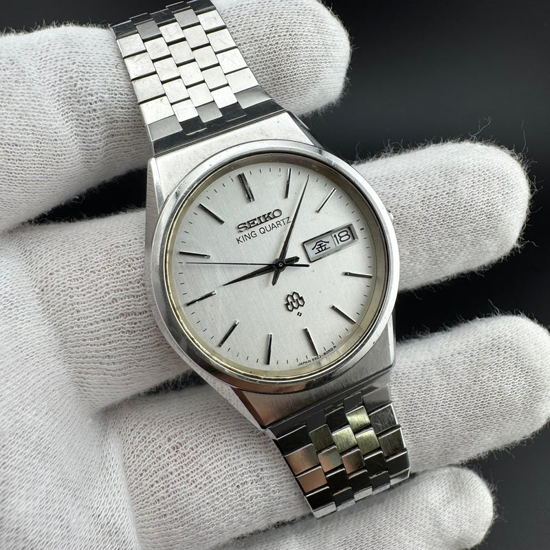Seiko King Twin Quartz 99KQ Ref 9923-8050 Quartz Watch New Battery Warranty